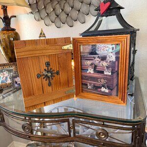 Vintage Kitschy Kitten Clock That Works